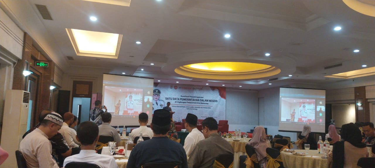 DISKOMINFO Kota Semarang Hadiri Sosialisasi Penyelenggaraan Satu Data Pemerintahan Dalam Negeri